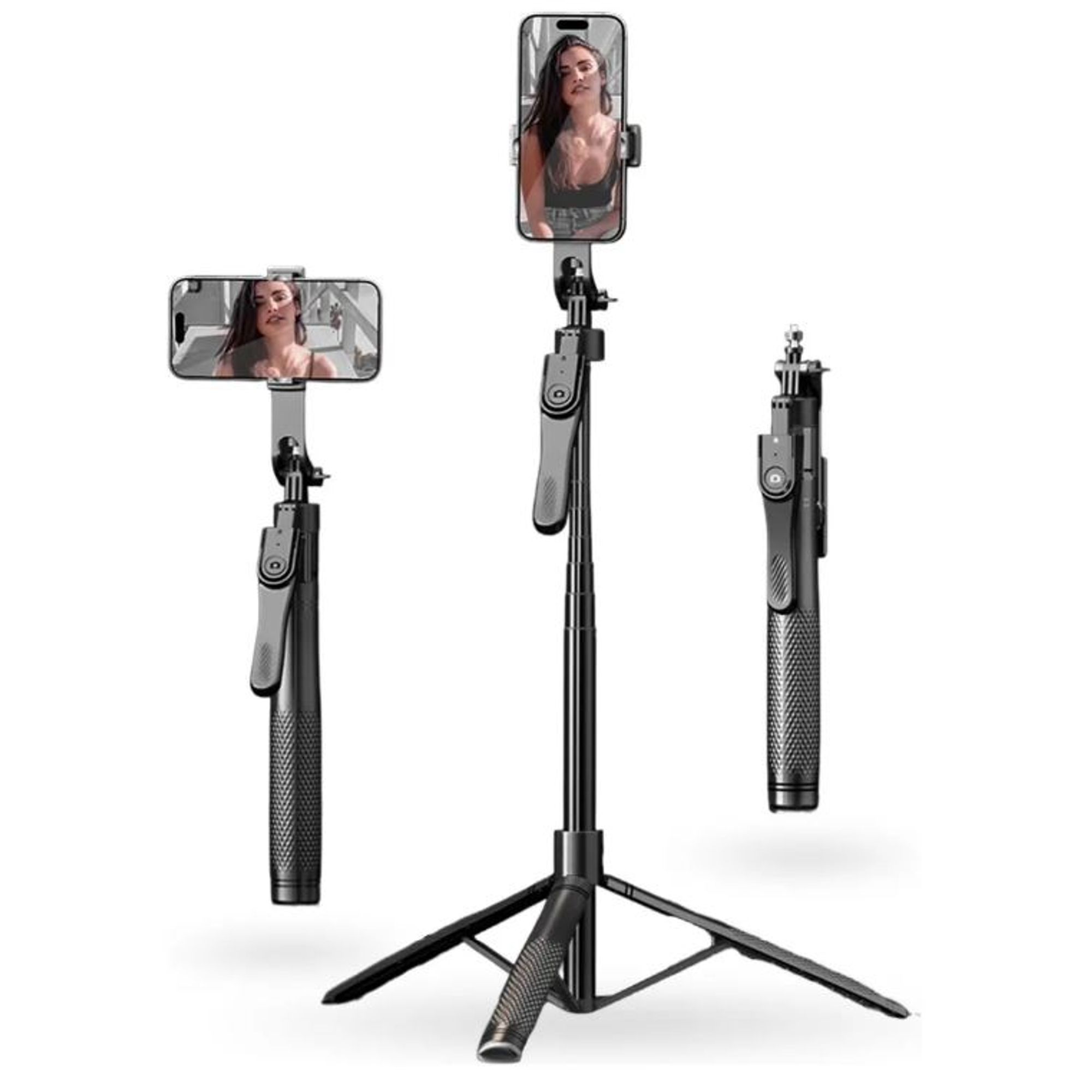 Trípode Estabilizador 4 Ejes K29 Con Control Bluetooth 360° Extensible 215 Cm
