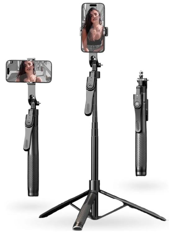 Trípode Estabilizador 4 Ejes K29 Con Control Bluetooth 360° Extensible 215 Cm