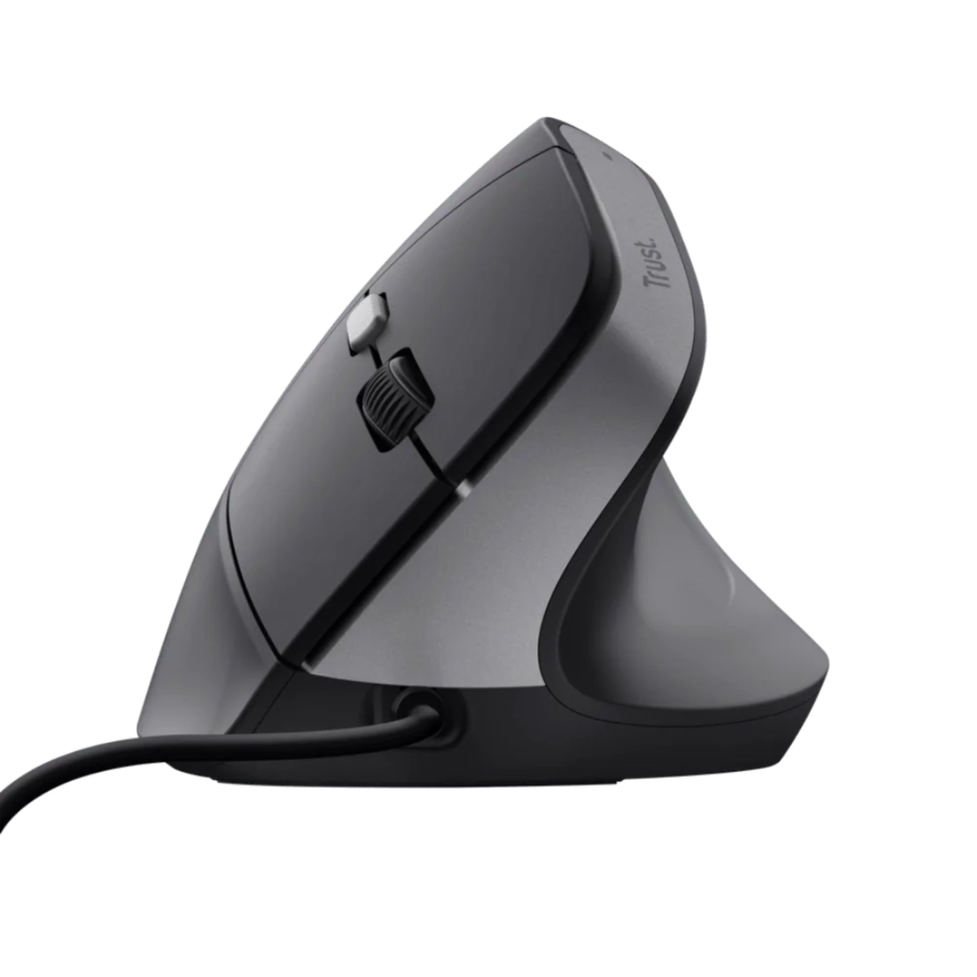 Mouse Trust Bayo II alámbrico Diseño Vertical Negro