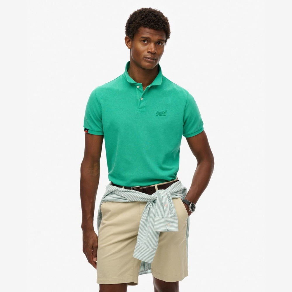Polo Manga Corta Para Hombre Vint Destroy Superdry