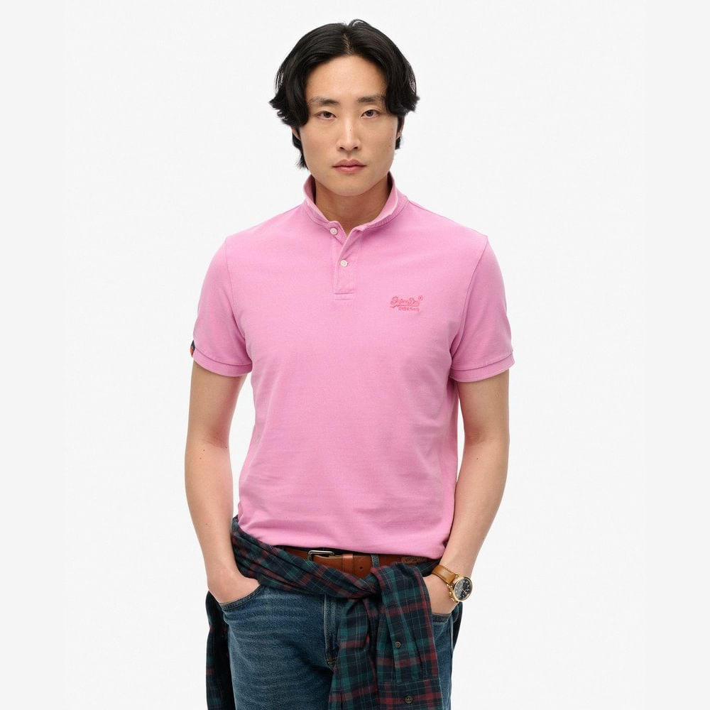 Polo Manga Corta Para Hombre Vint Destroy Superdry