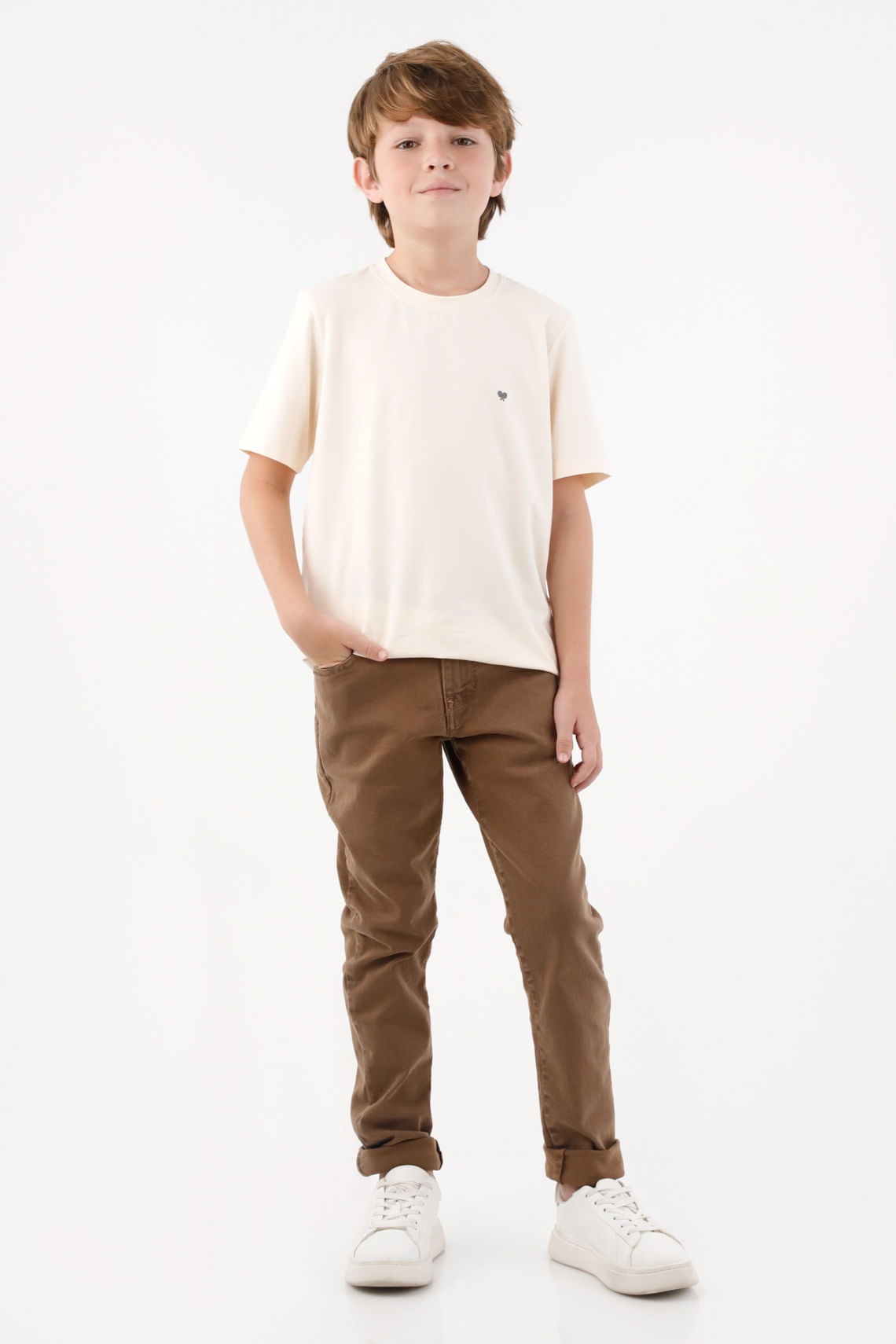 Jean clásico gris para niño