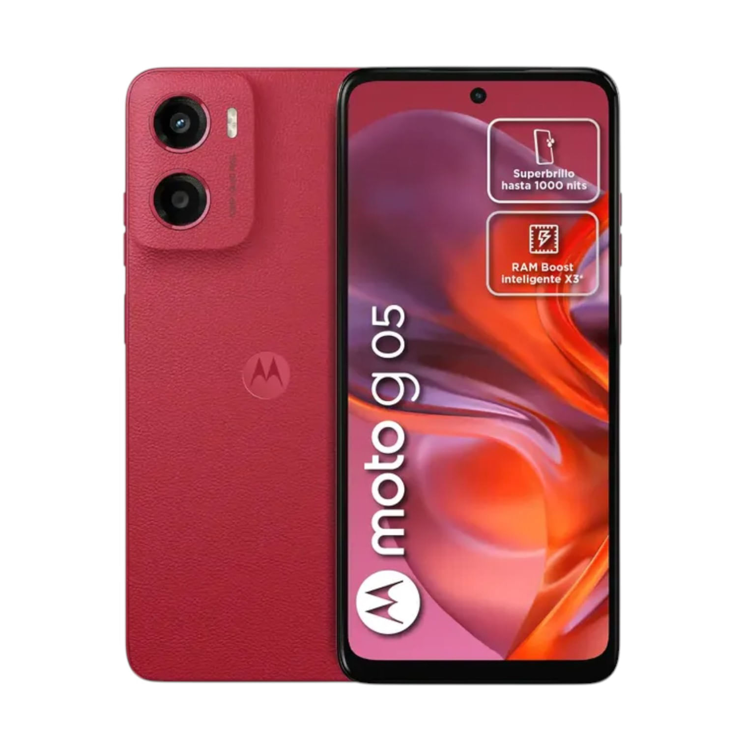 Motorola Moto G05 4GB/128GB | Cámara 50 MP | Pantalla 90 Hz | Batería 5000 mAh | Android 14 | Dual SIM