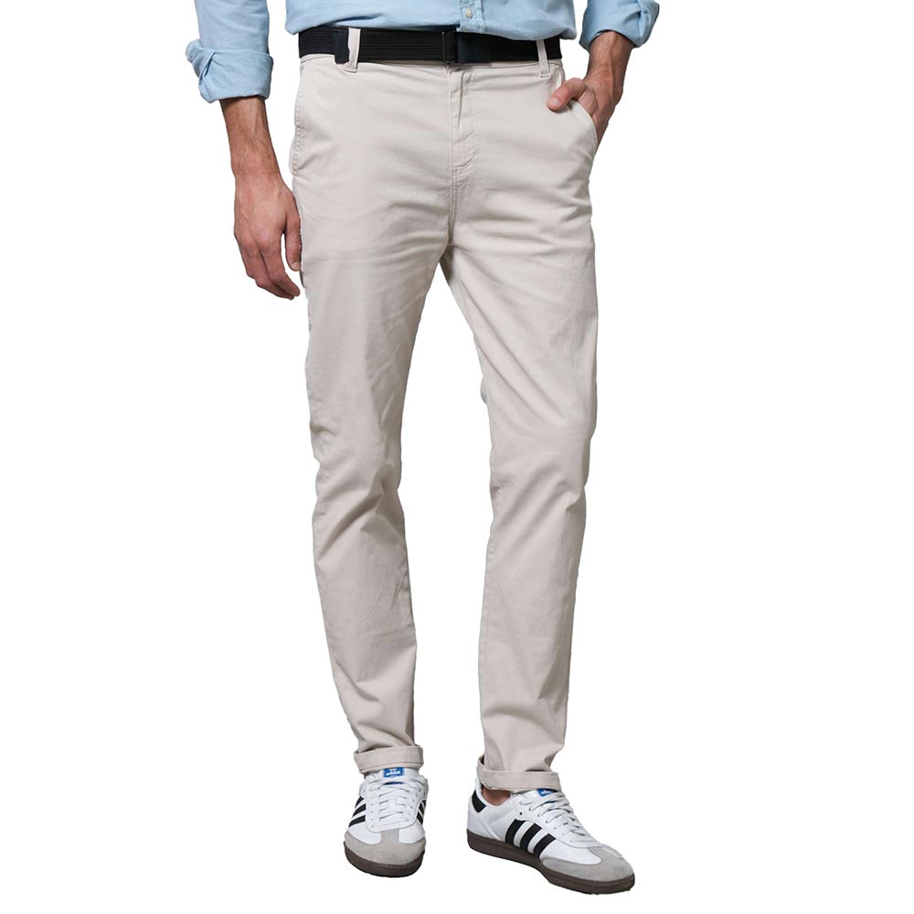 PANTALON RIFLE HOMBRE 160G003 BEIGE