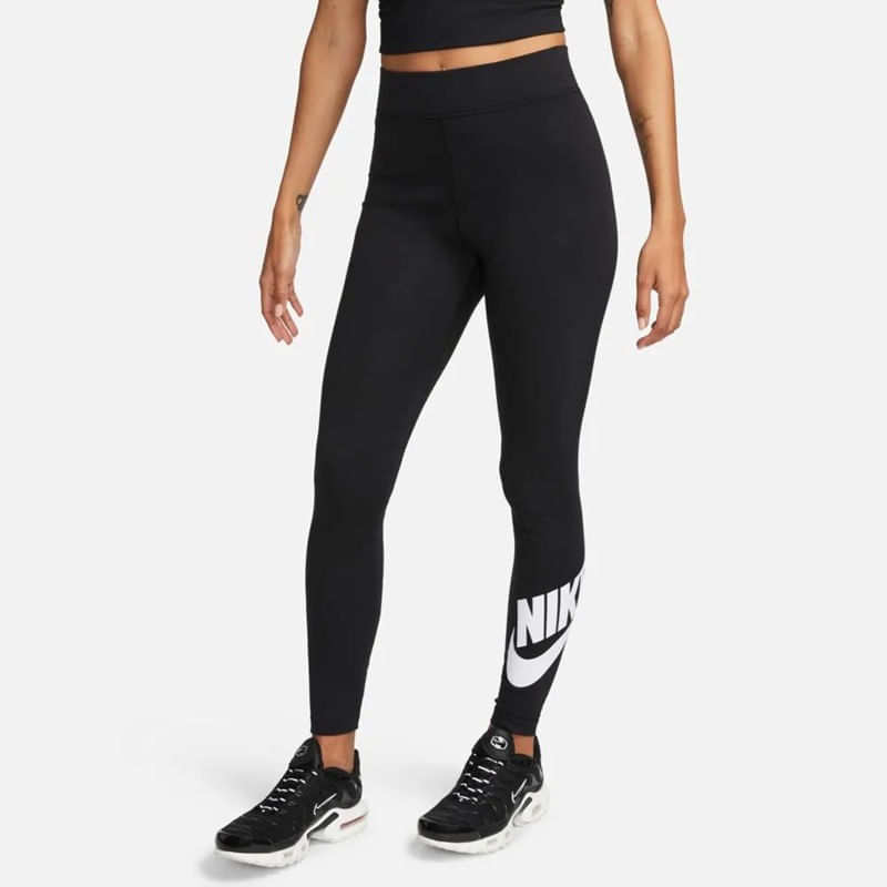 Leggings Nike Mujer Classics Altura Graficos DV7791-010 Casual
