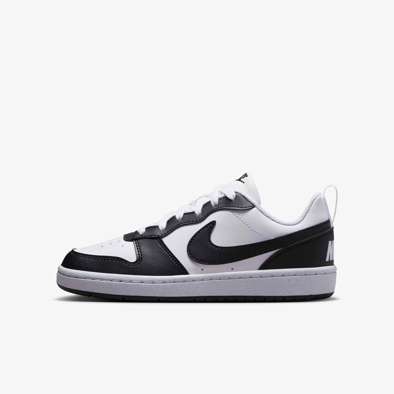 Tenis Nike Niño Court Borough Low Recraft DV5456-131 Blanco Negro Casual