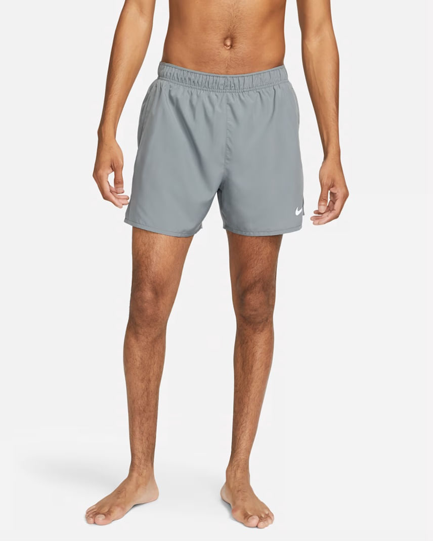 Short Nike Hombre Dri Fit Challenger 5” DV9363-084 Gris Running