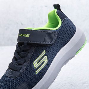 tenis skechers hombre naranja