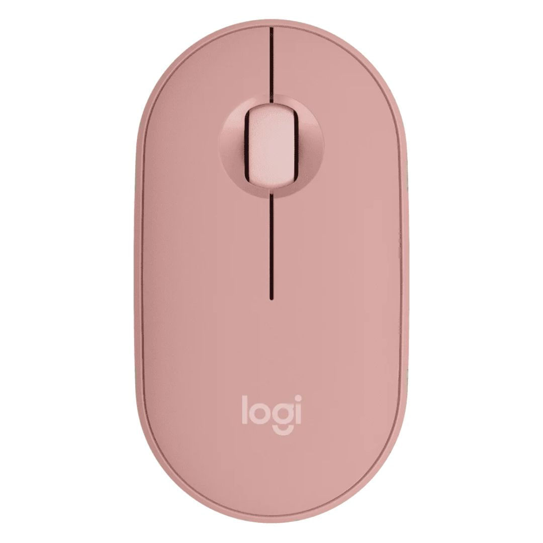 Mouse Logitech M350s Inalámbrico Pebble 2 Rosa