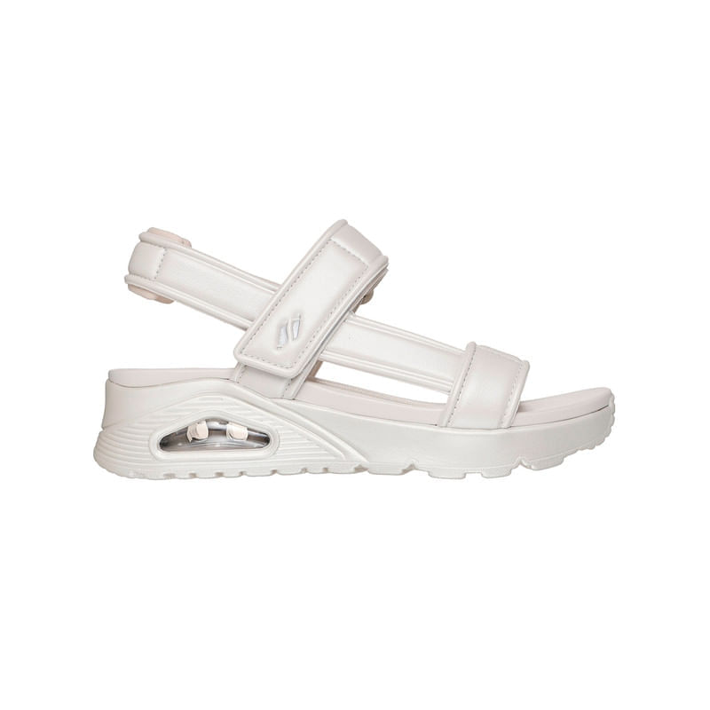 Sandalia Skechers Uno Mujer Color Beige