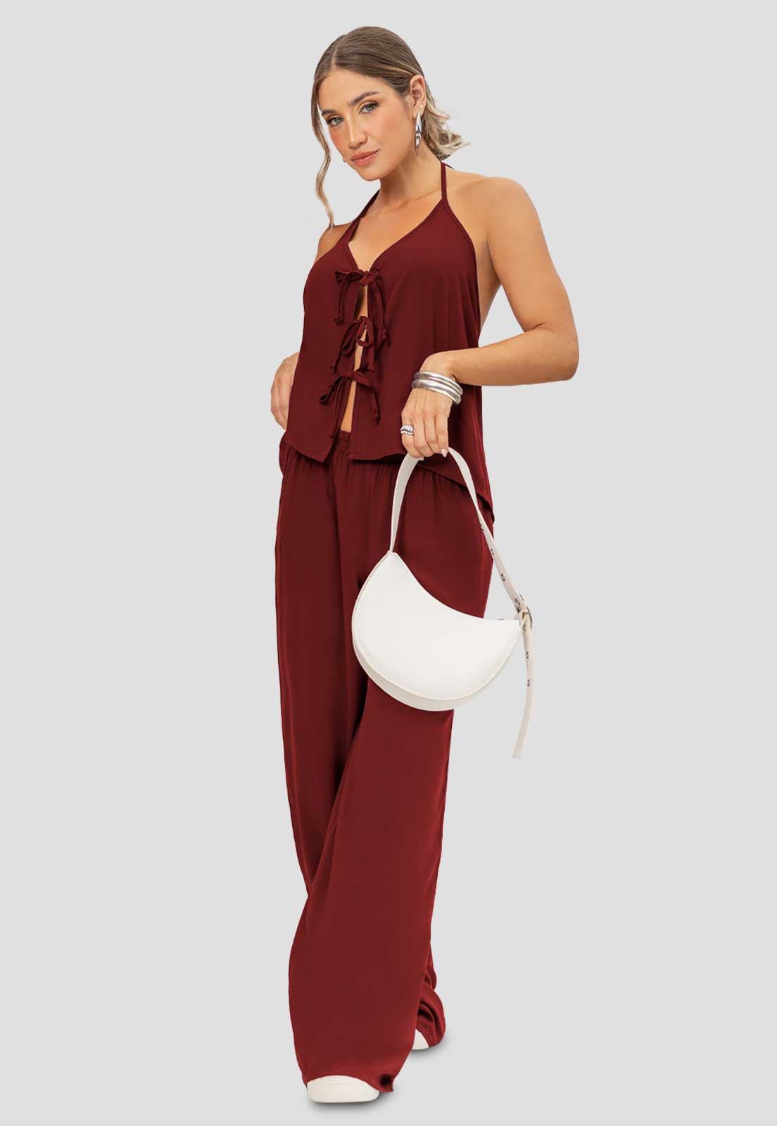 Conjunto Mujer Merlot Atypical 113121