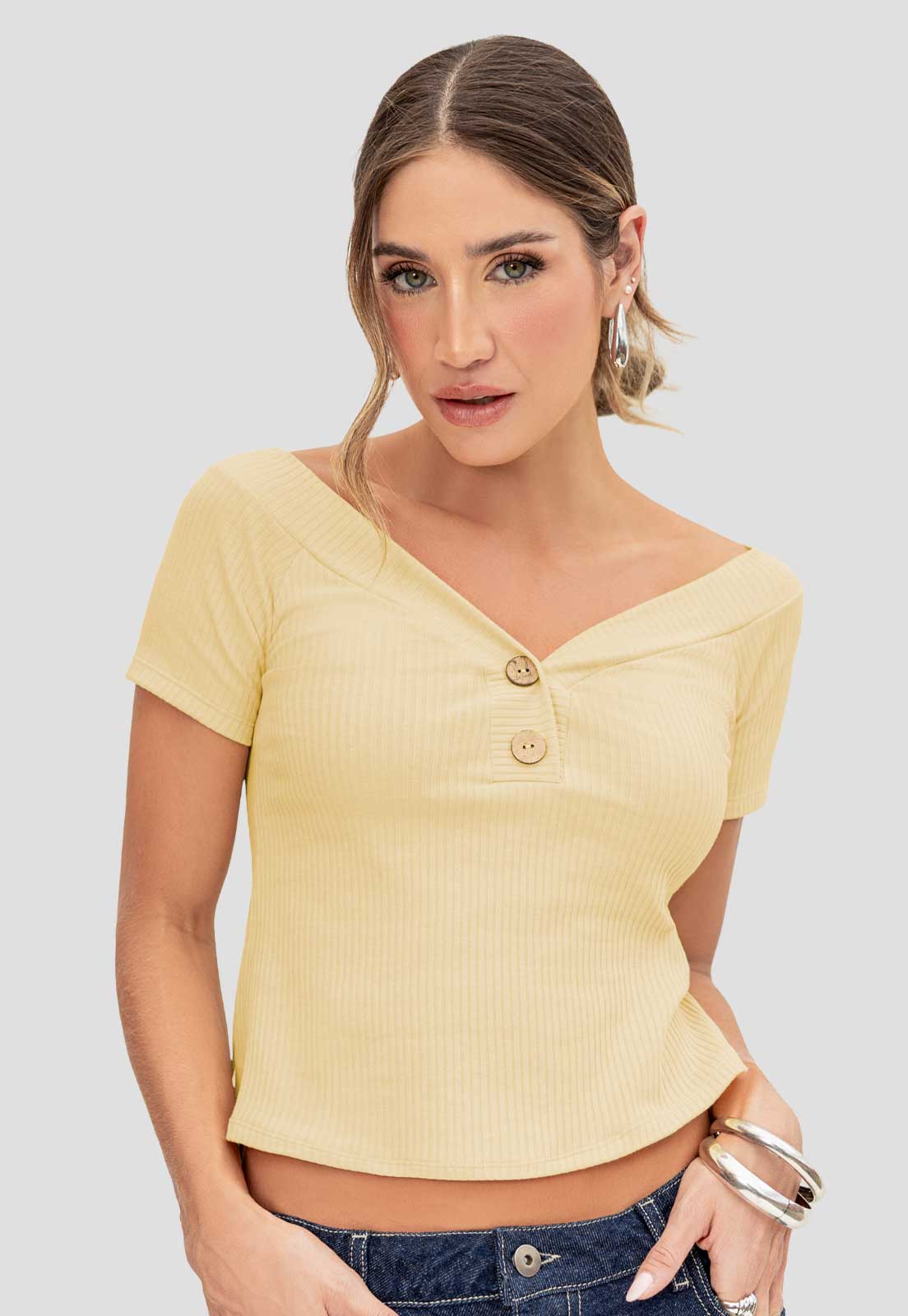 Blusa Mujer Piña Colada Atypical 96364