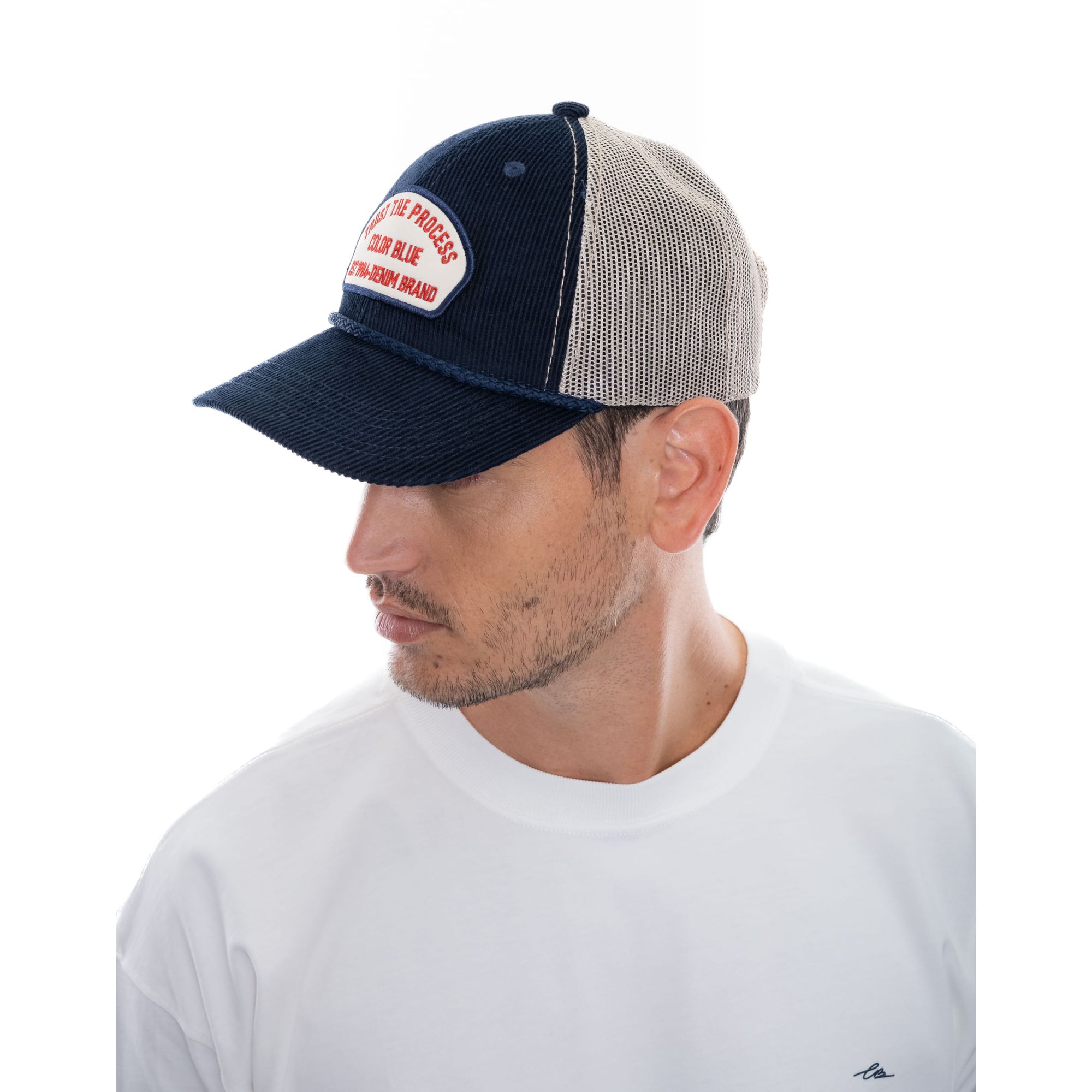 Gorra 6 Cascos Beisbolera En Corduroy
