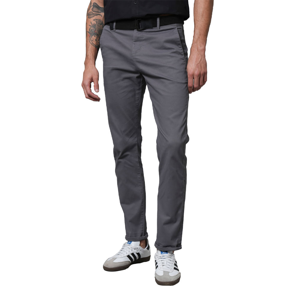 PANTALON RIFLE HOMBRE 160G003 GRIS OSCURO
