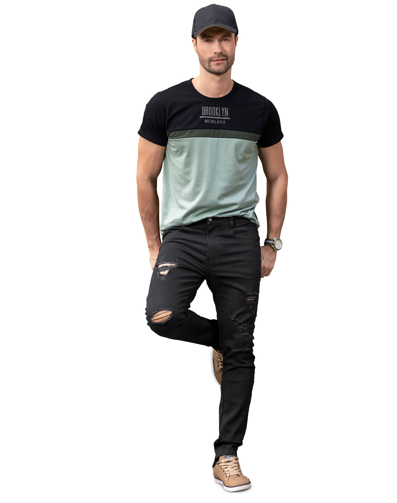 Jean Hombre Negro Mp 78119