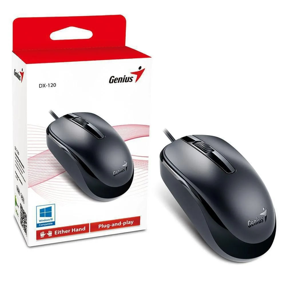 Mouse Genius DX-120 Negro