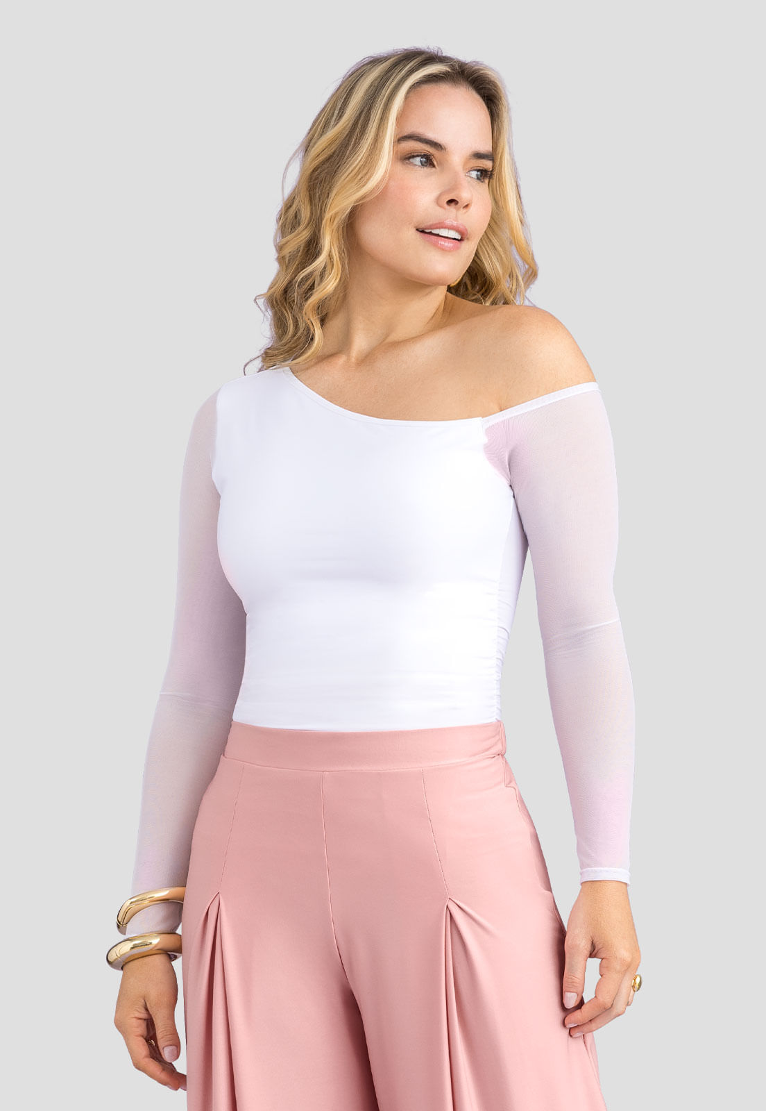Blusa Mujer Blanco Mp 113625