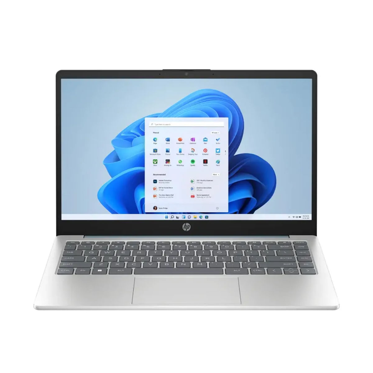 PORTÁTIL HP FC0047 15 RYZEN 7 7730U BATERÍA LITIO 16GB RAM 512GB SSD PANTALLA 15.6" FHD TOUCH WINDOWS 11 NATURAL SILVER