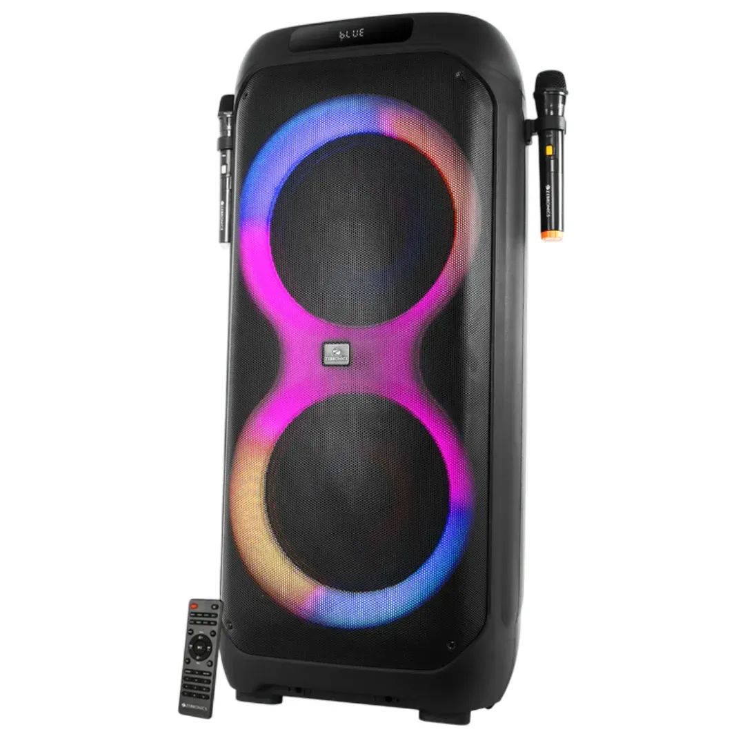 Parlante Torre Bluetooth PK Sound S-132 con Doble Micrófono Inalámbrico