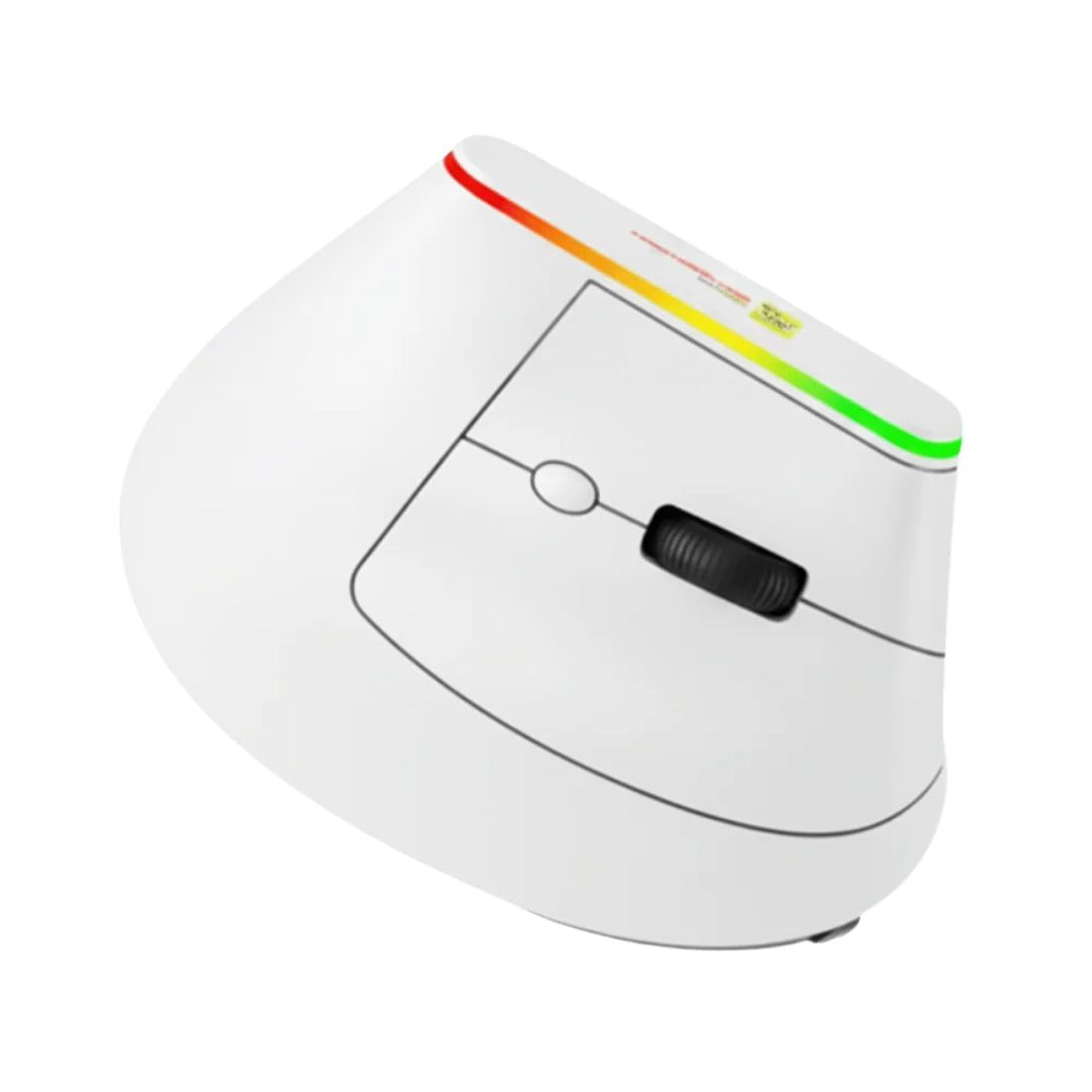 Mouse Inalámbrico Bluetooth Recargable x820 Rgb (Blanco) 32064