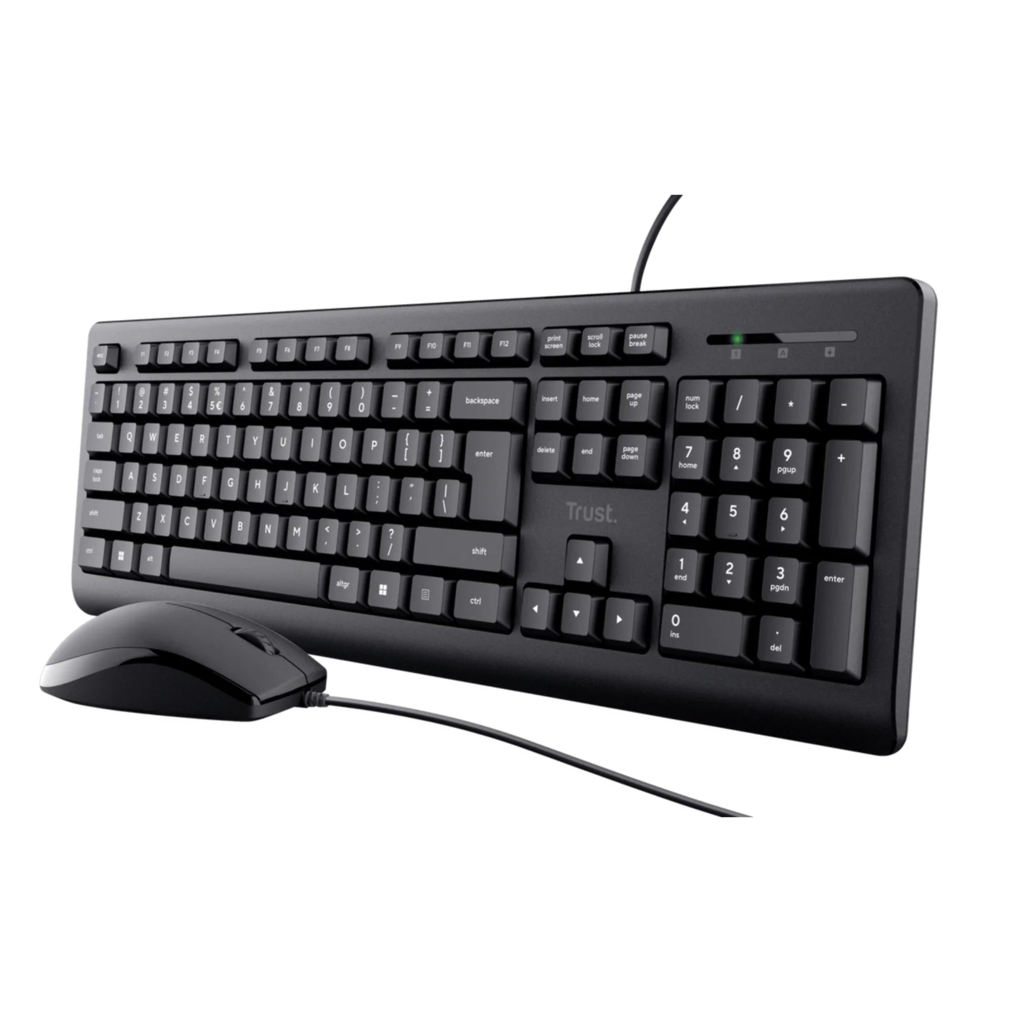 Combo Trust Primo Alámbrico Teclado+Mouse USB