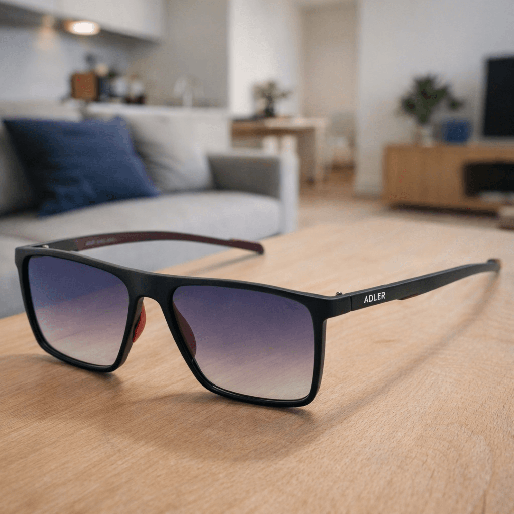 Gafas Polarizadas Adler UV400 Protección Total, Visión Nítida y Sin Reflejos Ref. 839 Negro Café