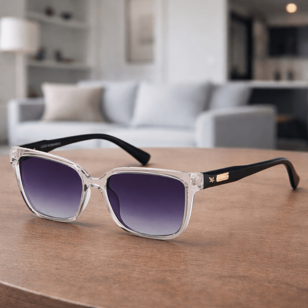Gafas Polarizadas Adler UV400 Protección Total, Visión Nítida y Sin Reflejos Ref. 831 Negro Transparente
