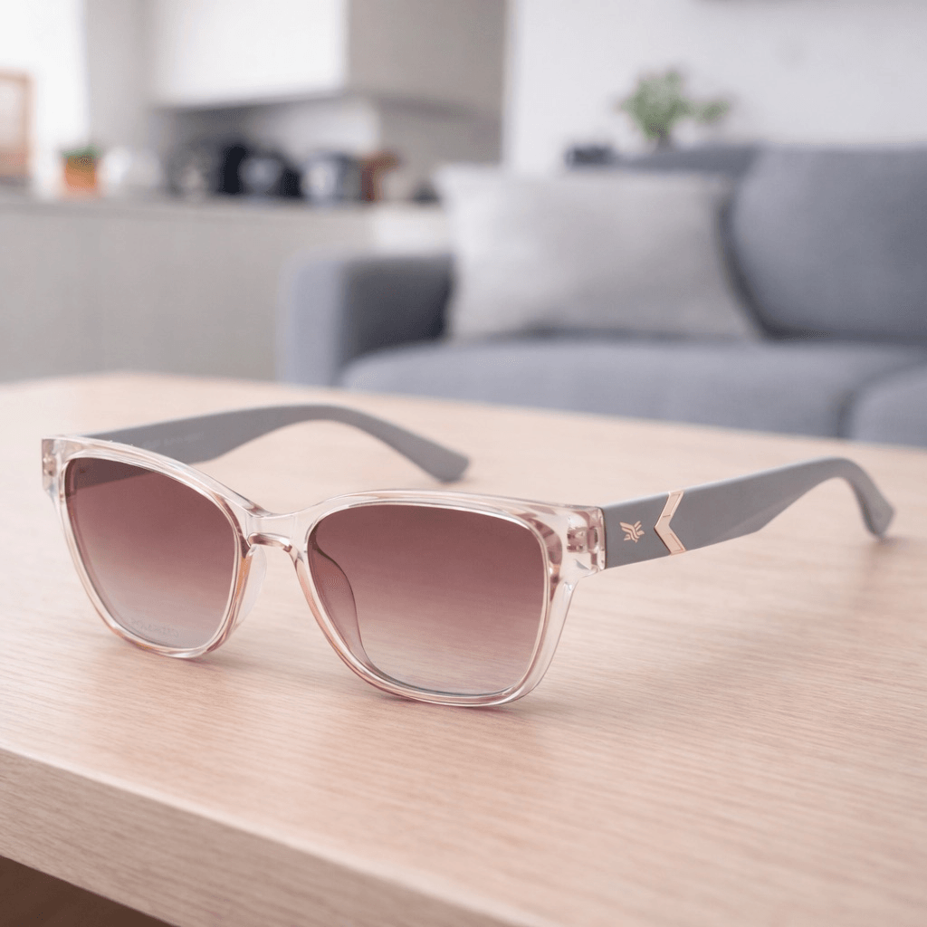 Gafas Polarizadas Adler UV400 Protección Total, Visión Nítida y Sin Reflejos Ref. 833 Gris Rosado