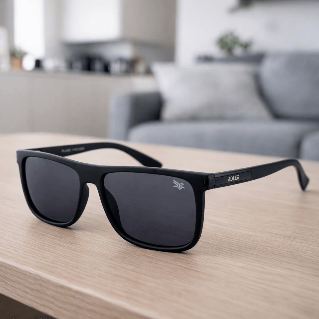 Gafas Polarizadas Adler UV400 Protección Total, Visión Nítida y Sin Reflejos Ref. 845 Negro