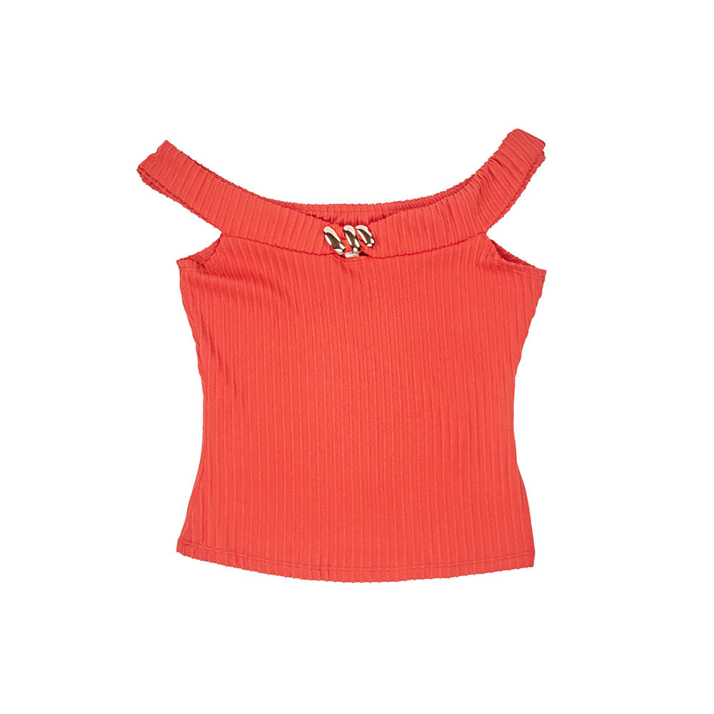 BLUSA DYABOO MUJER DF02401 ROJO MEDIO
