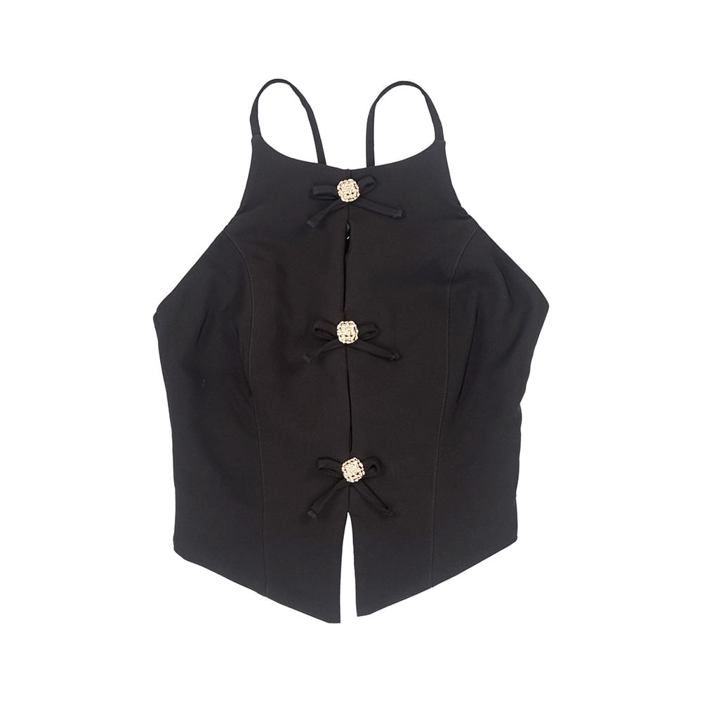 BLUSA DYABOO MUJER DF01934 NEGRO
