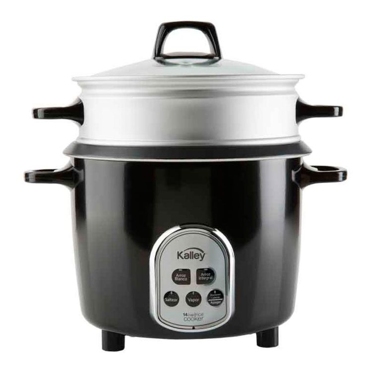 Olla Arrocera Digital Kalley K-DRC14R 7 Tazas Negra