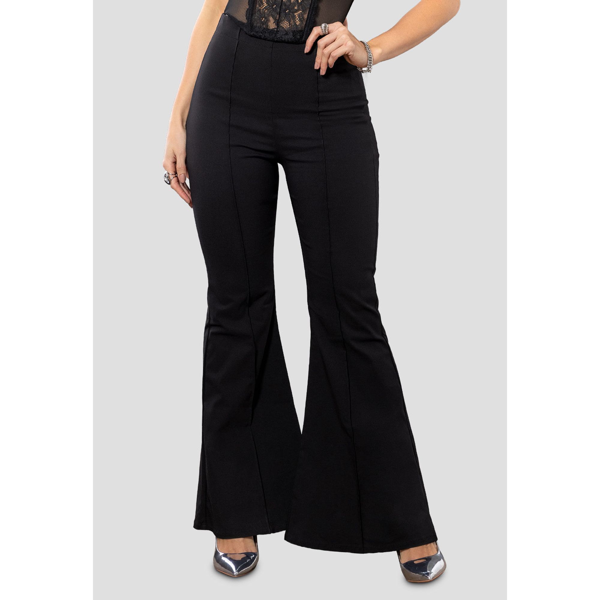 Pantalón Mujer Negro Mp 113840