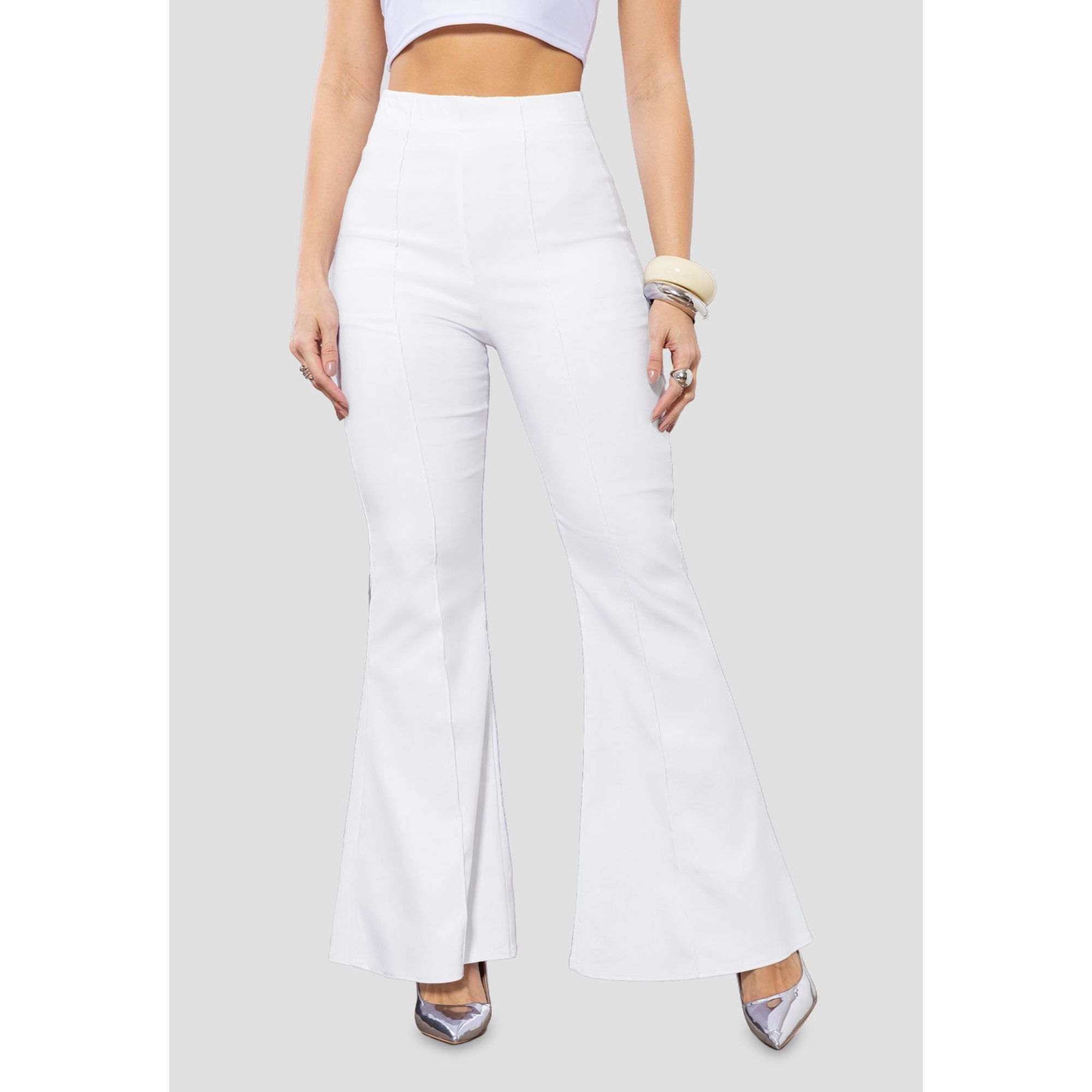 Pantalón Mujer Blanco Mp 113840