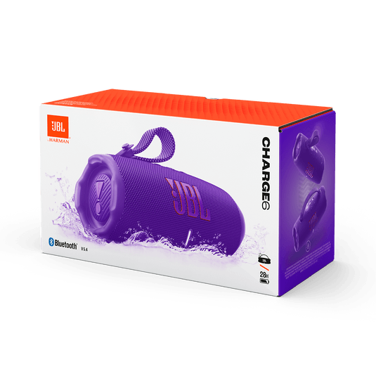 Parlante JBL Charge 6 Bluetooth color Morado