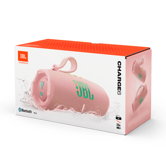 Parlante JBL Charge 6 Bluetooth color Rosado