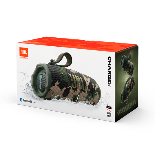 Parlante JBL Charge 6 Bluetooth color Camuflado
