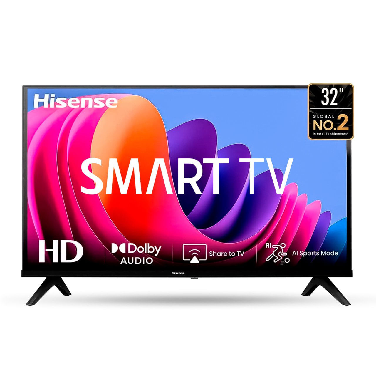 Televisor Hisense 32 Pulgadas HD Smart TV 32A4N