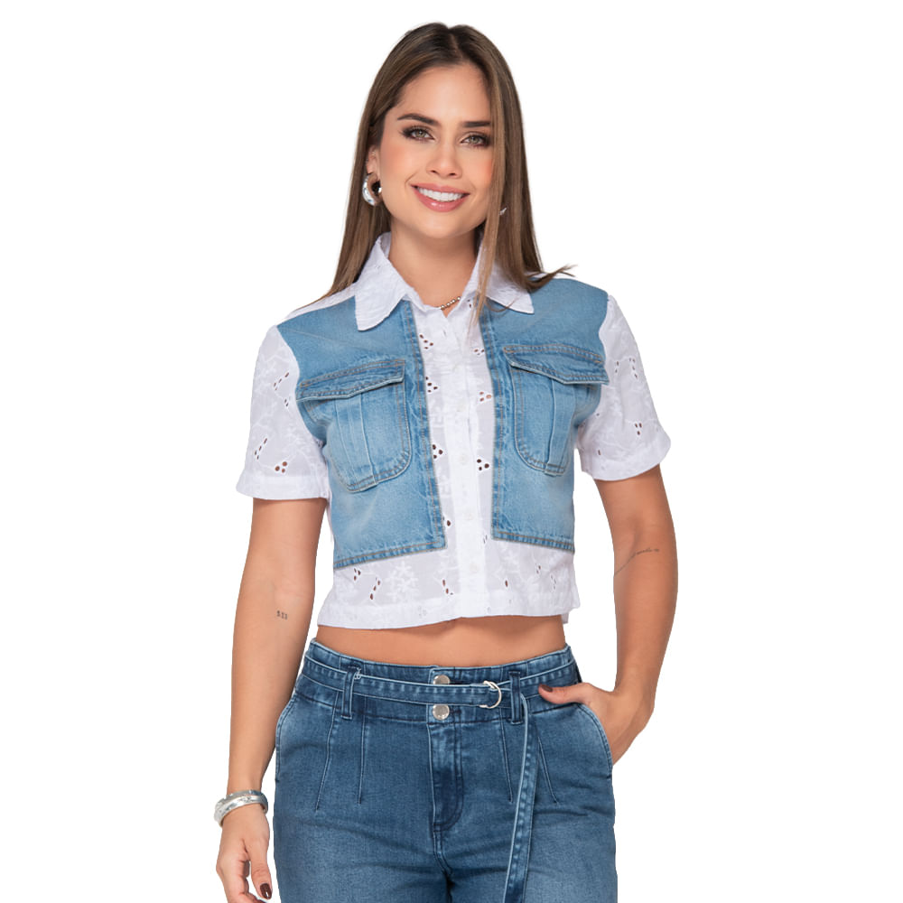 CAMISA TRUCCOS JEANS MUJER B07024749