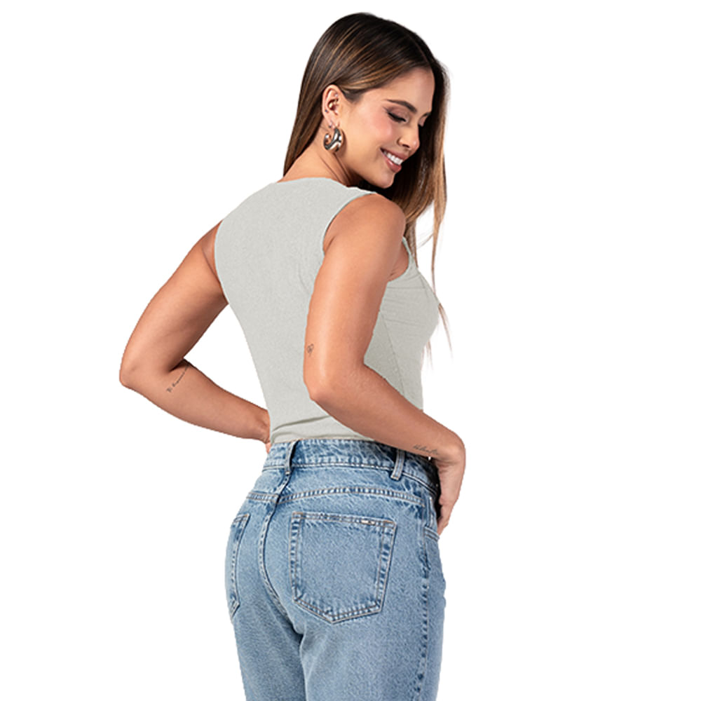 BLUSA TRUCCOS JEANS MUJER B05033365 IVORY