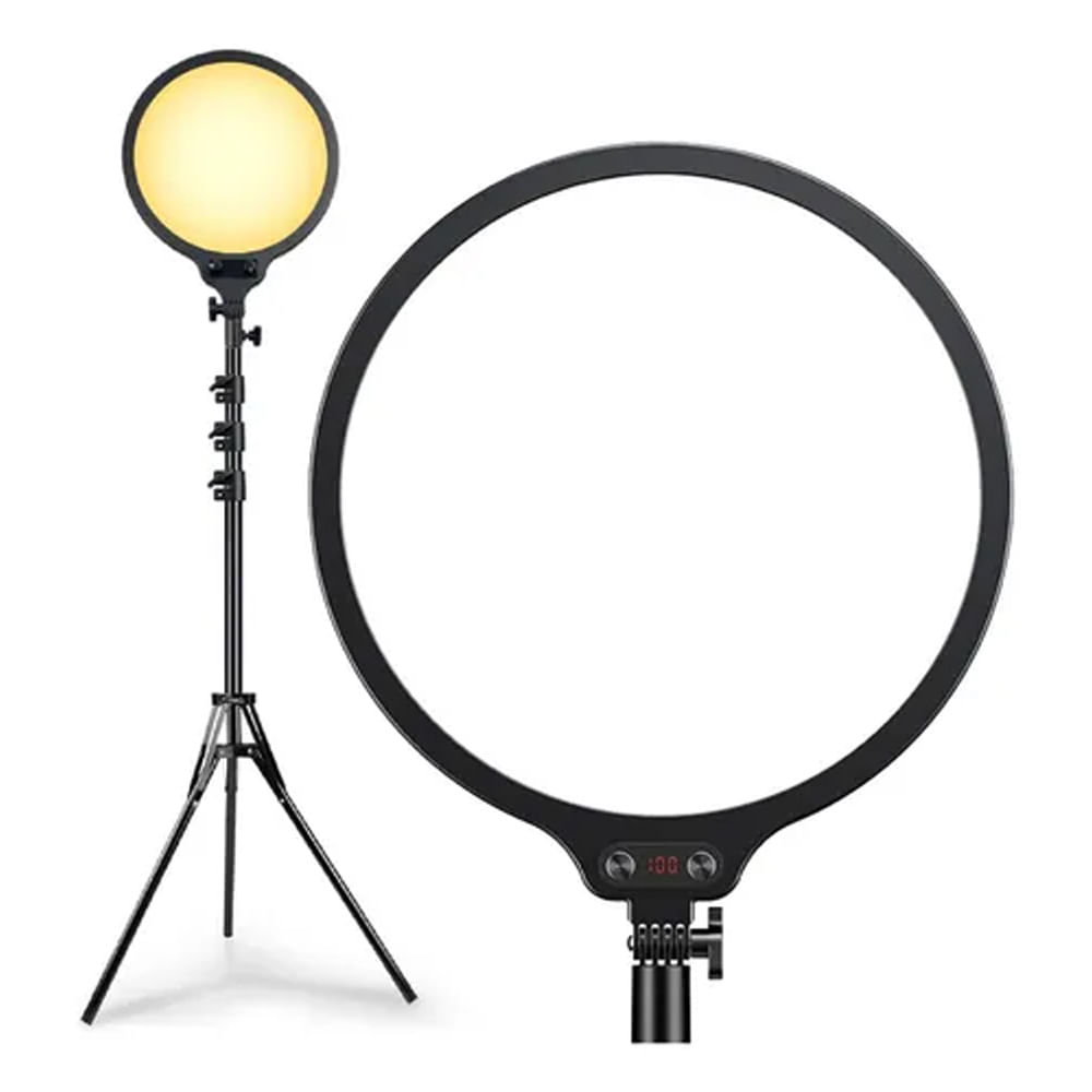 Panel Luz Lampara Led 3 Niveles 10 Pulgadas  Ajustable Tripode Foto