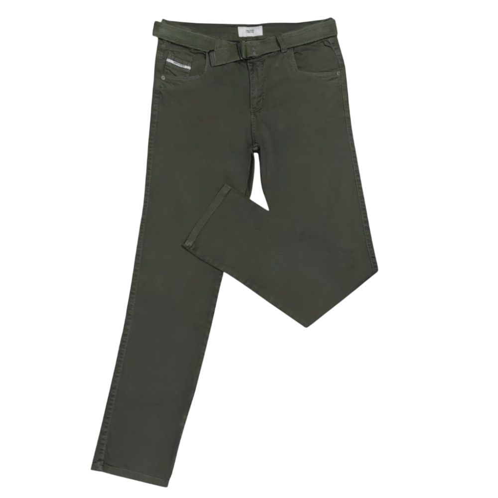 PANTALON UNPLUGGEED HOMBRE 58405P VERDE MILITAR