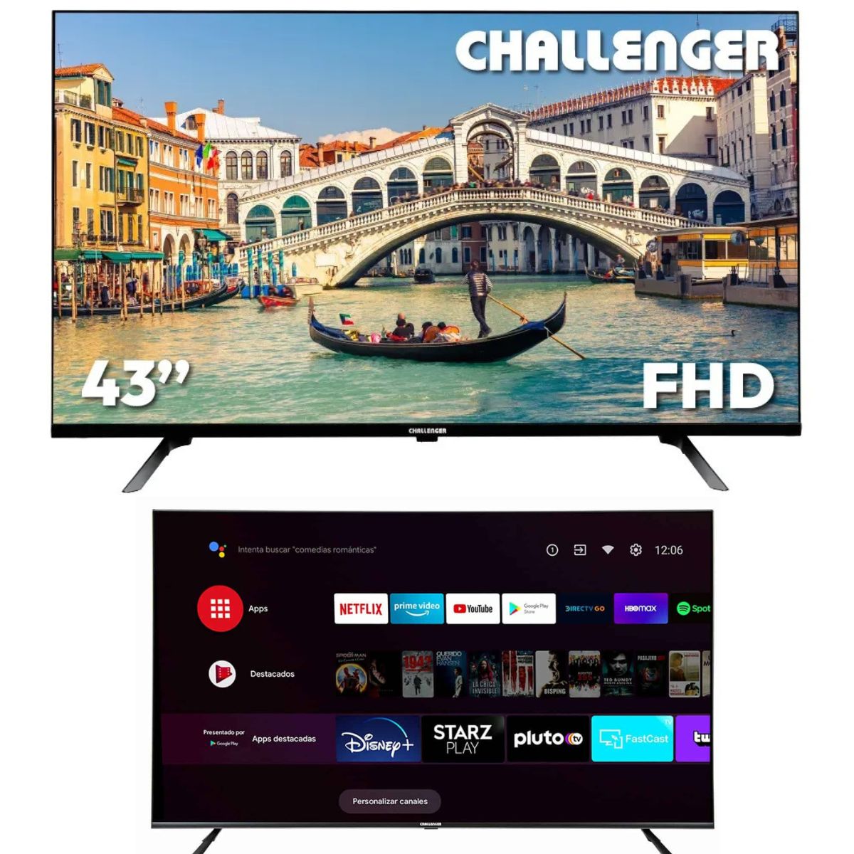Televisor CHALLENGER 43? Full HD Smart TV