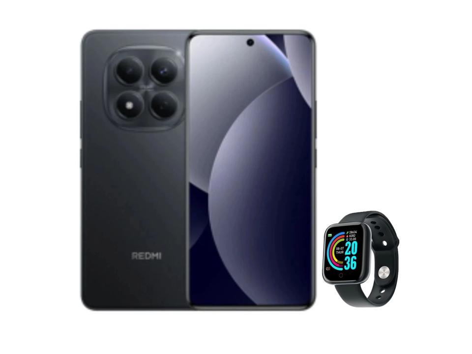 Celular Xiaomi Redmi Note 15 Pro 4G 12GB RAM 512GB Negro + Obsequio Smart Band D20 + Protector de Hidrogel