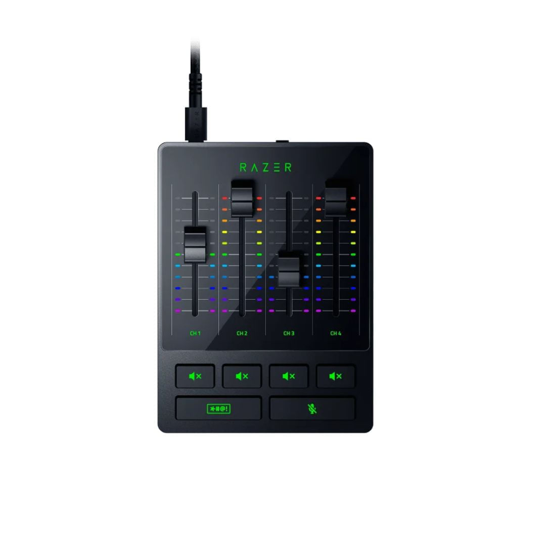 Razer Audio Mixer for Broadcasting and Streaming