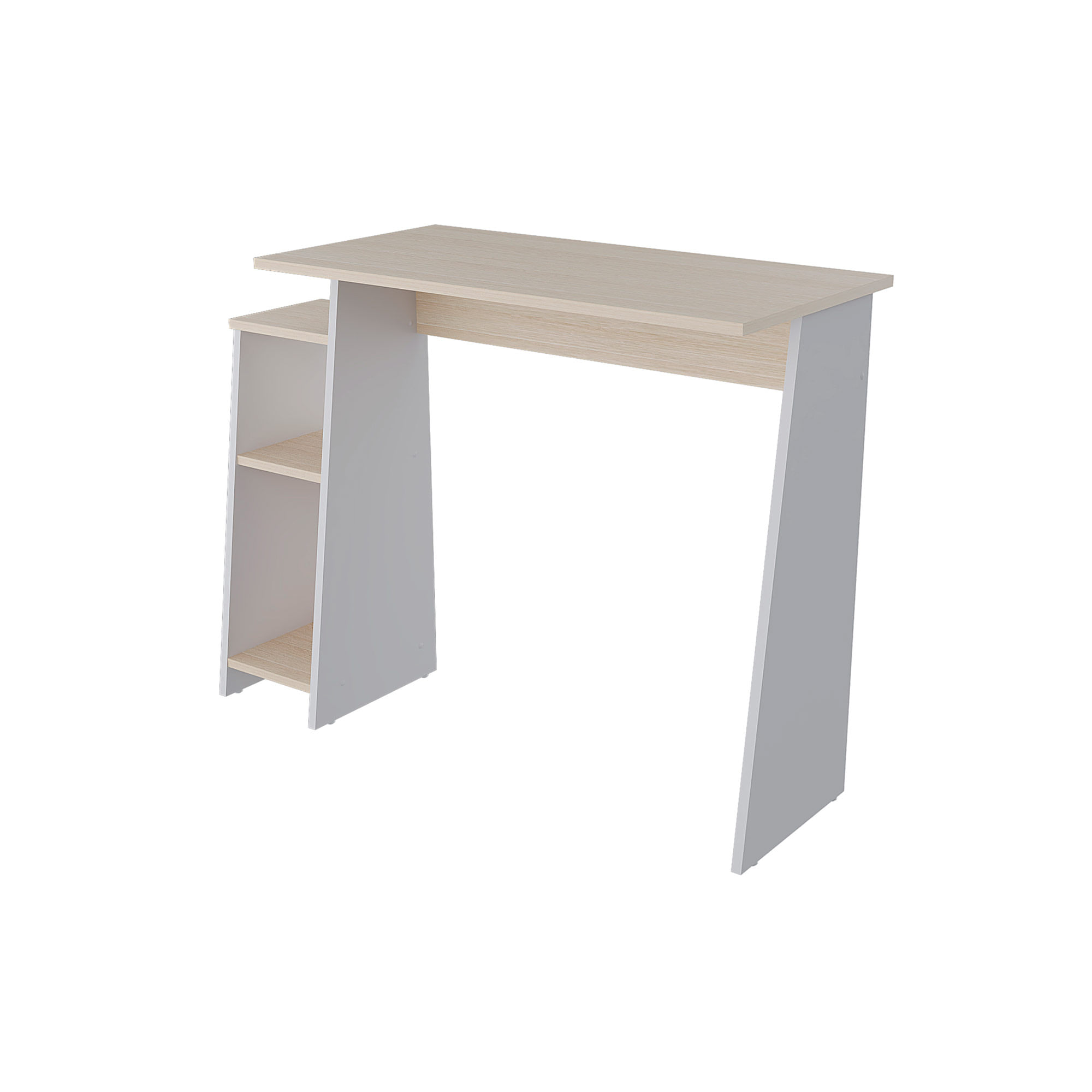 Escritorio Modular Inval Arena Blanco es20803 Escritorio Moderno para Computador o Estudio