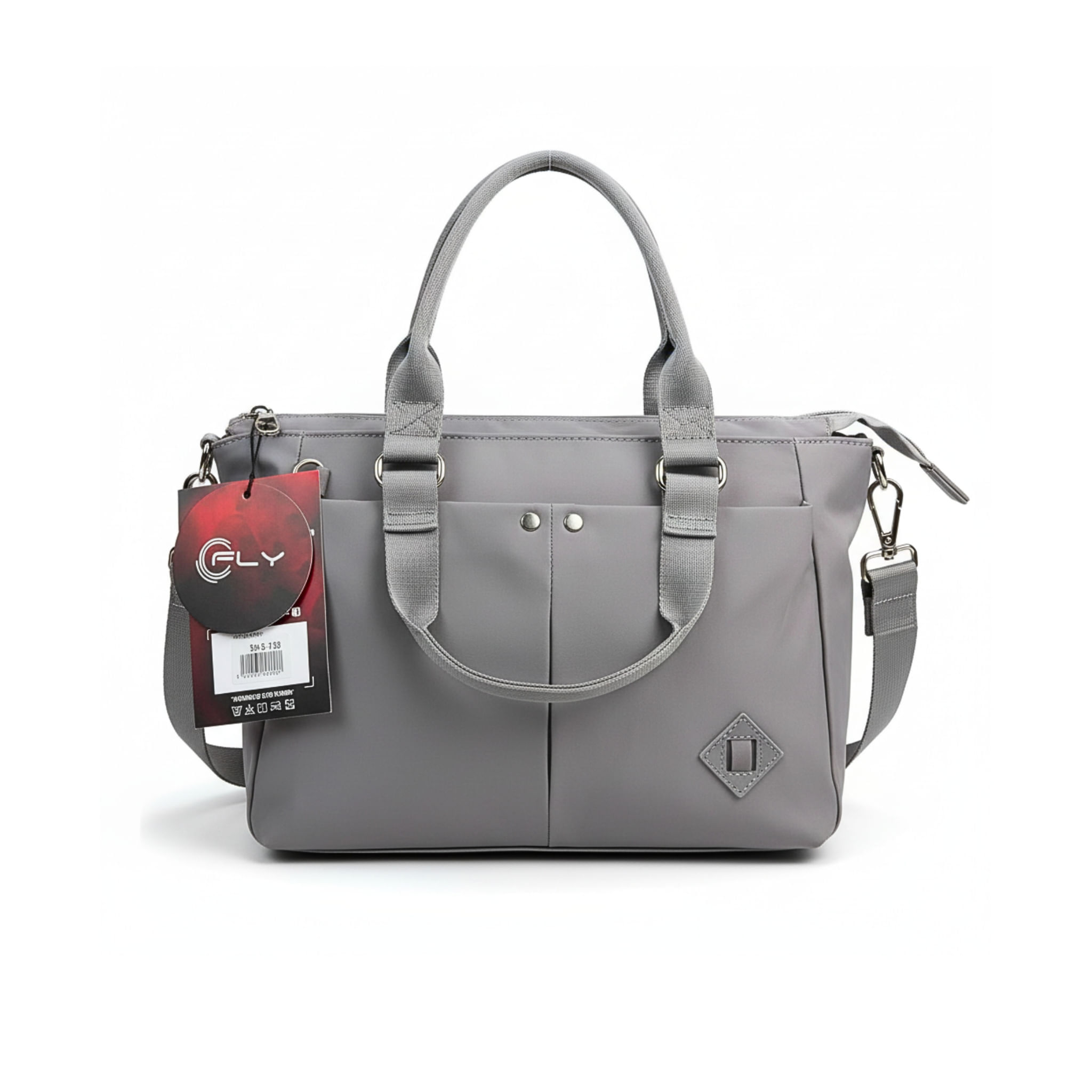 Bolso Multifuncional BAG-100 – Estilo, Espacio y Versatilidad Gris