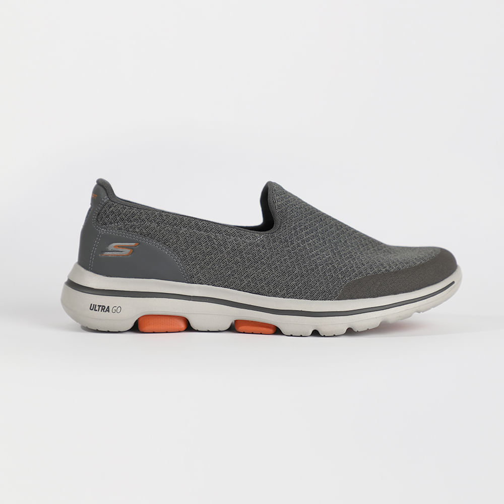 zapatos skechers hombre naranja