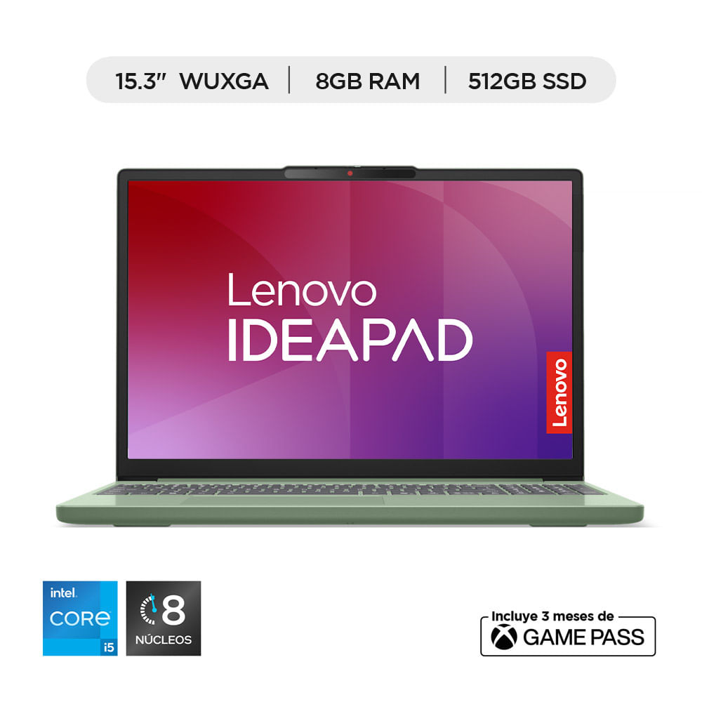 COMPUTADOR PORTATIL LENOVO 15IRH10 I5/8/512/13 15 INTEL CORE I5 13450H SERIE 13 TH 8GB 512GB