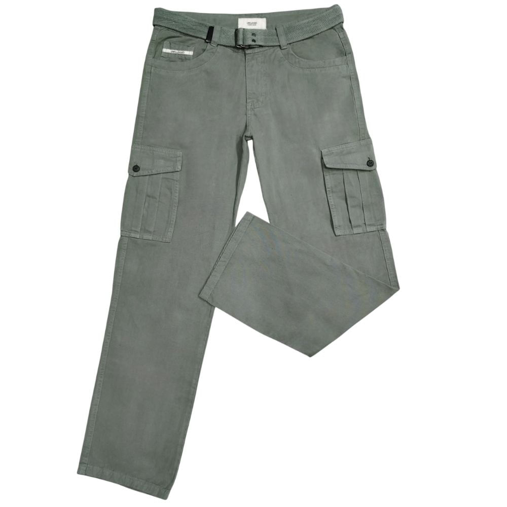 PANTALON UNPLUGGEED HOMBRE 58426A VERDE OLIVA